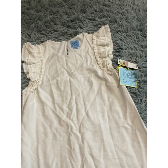 Flutter Sleeve Shift Dress - Picture 4 of 6